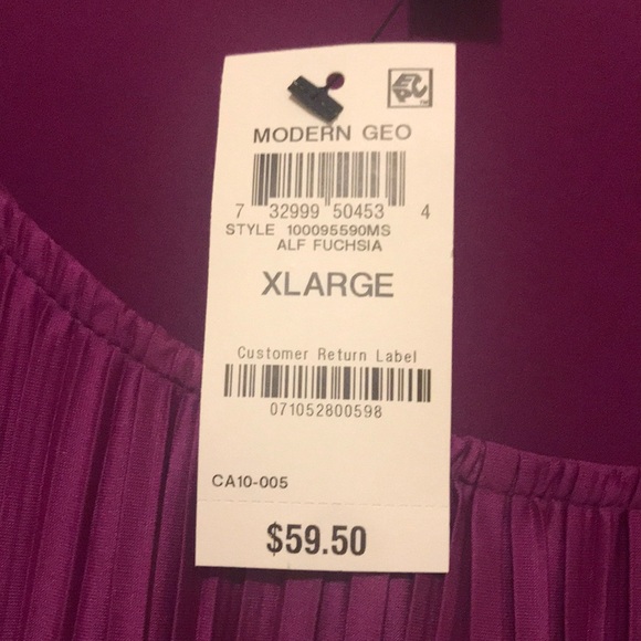 Alfani Pleated Side-Tie Top - Picture 8 of 10